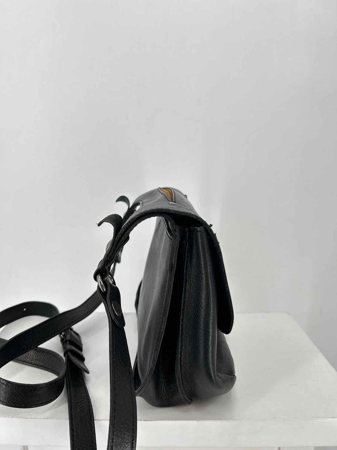 Patricia Nash Black Leather Crossbody