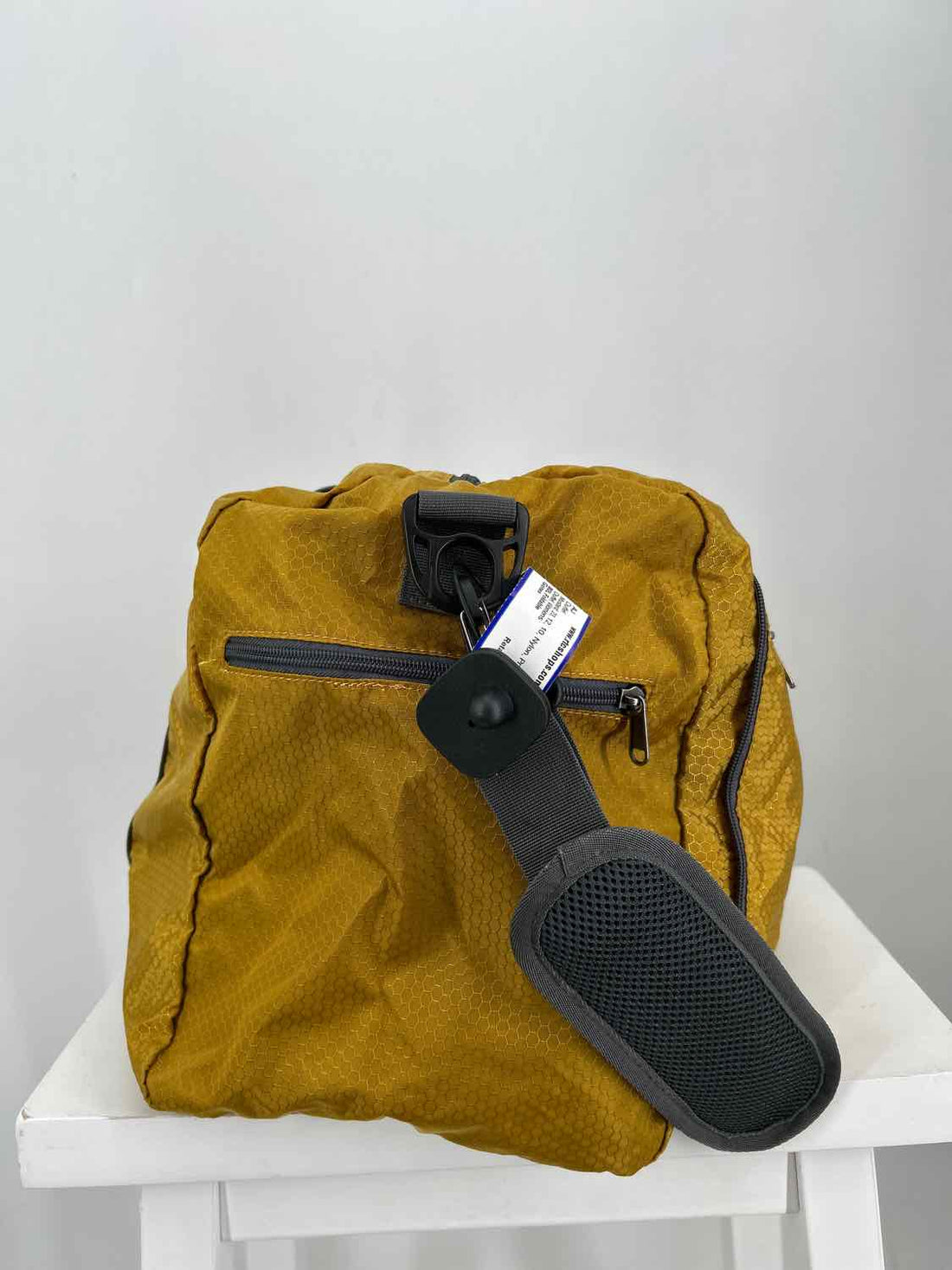 Gonex Mustard Nylon Pre Owned Duffel