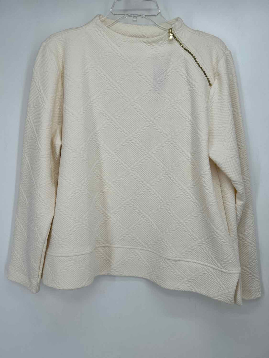 Talbots Size XLP White Sweater