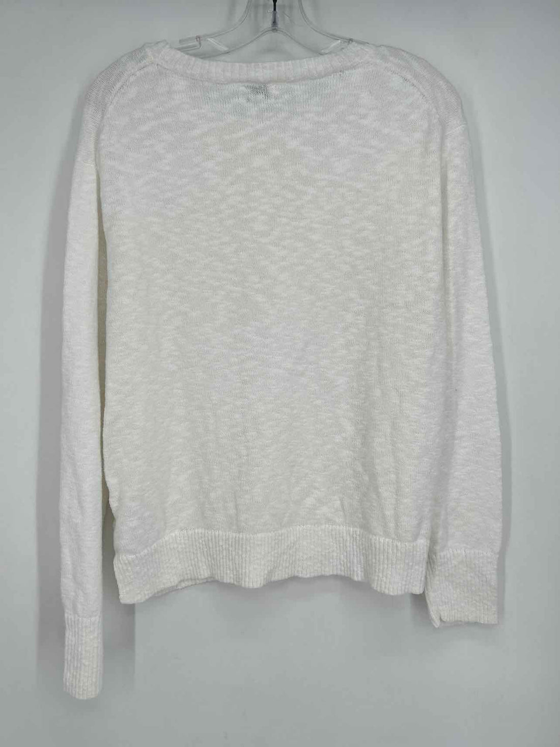 J Crew Size XL White Sweater