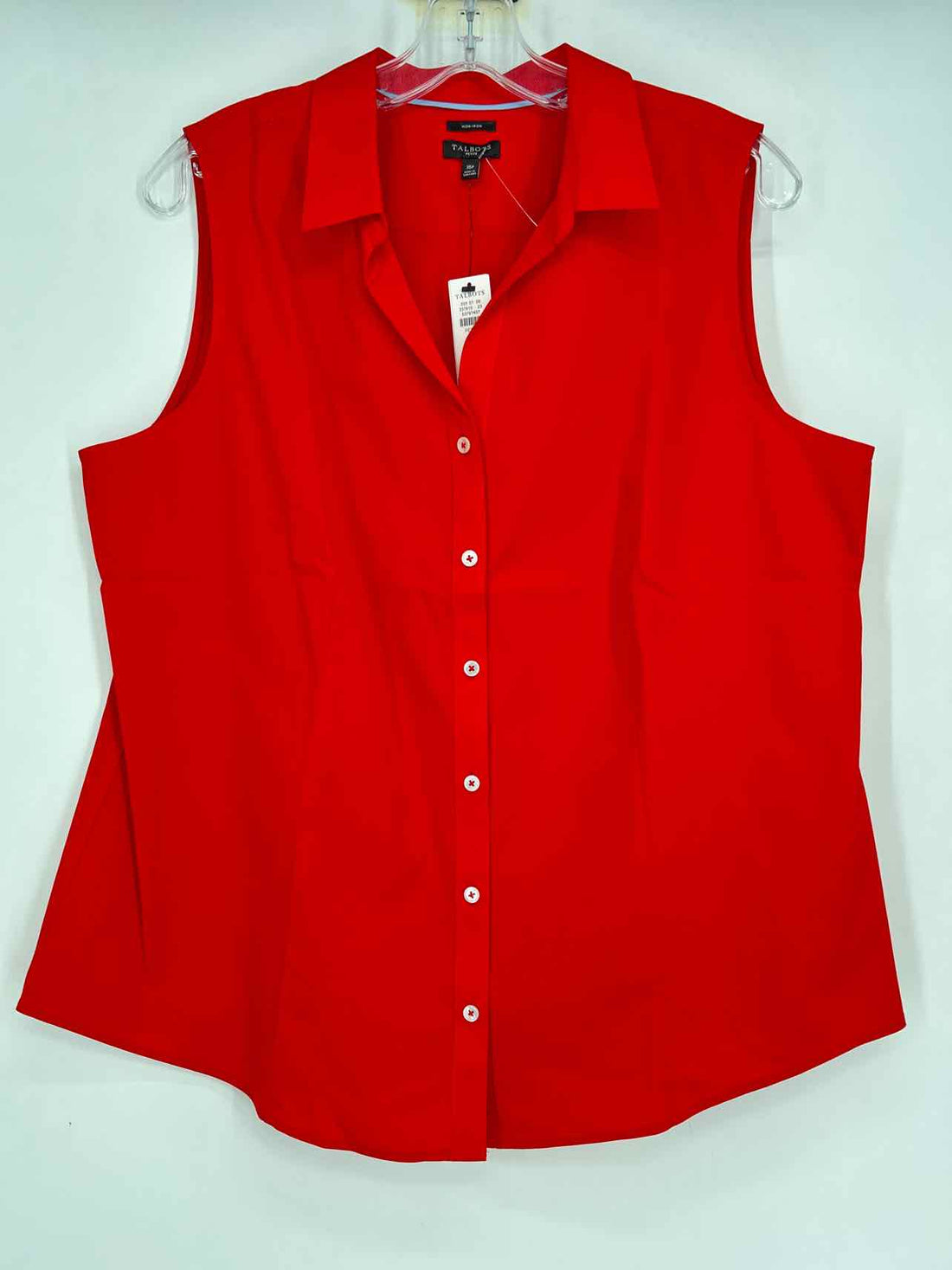Talbots Size 16P Red NWT Sleeveless