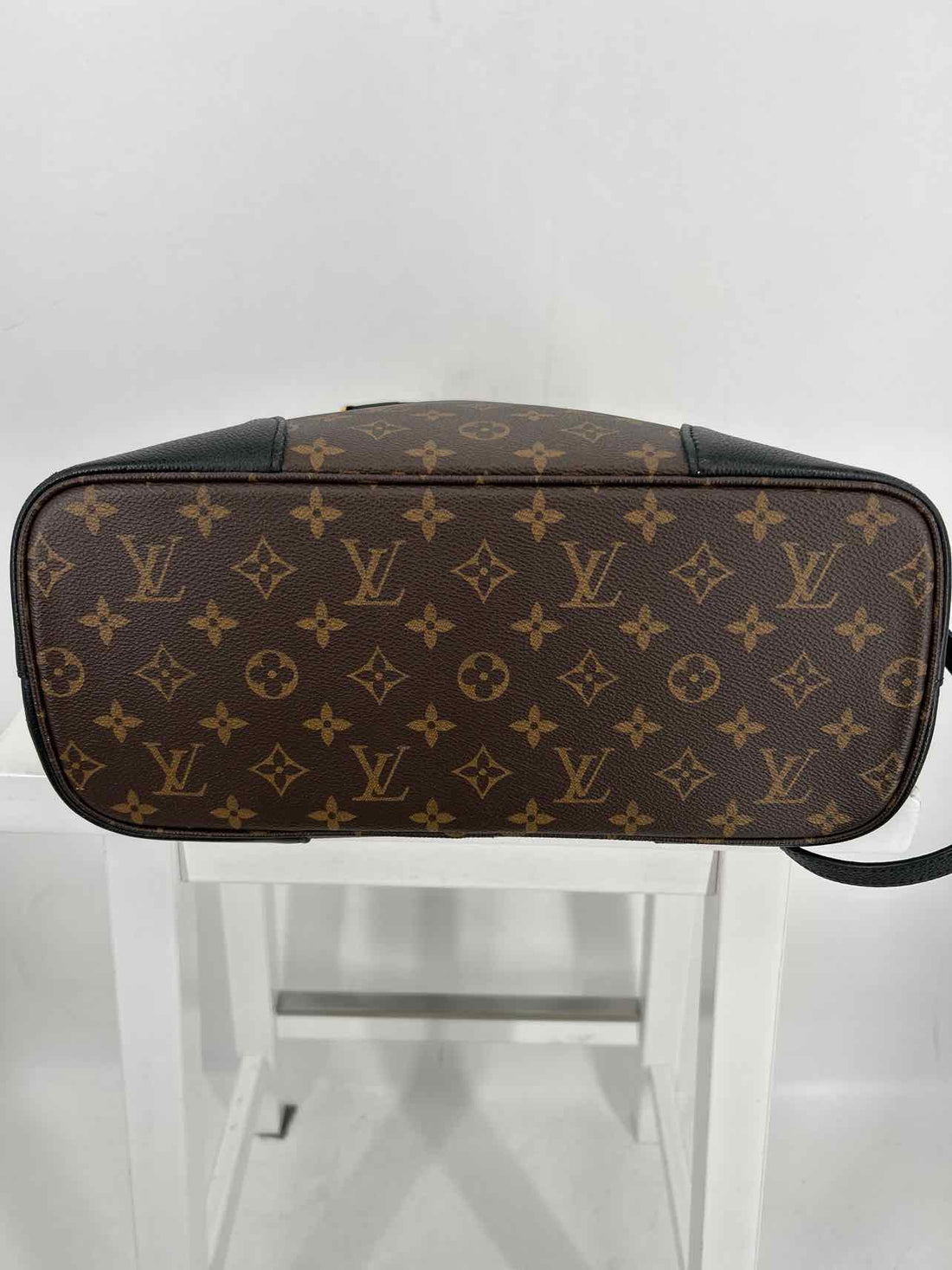 Louis Vuitton Flandrin Monogram & Black Coated Canvas & Leather Like New LUXURY