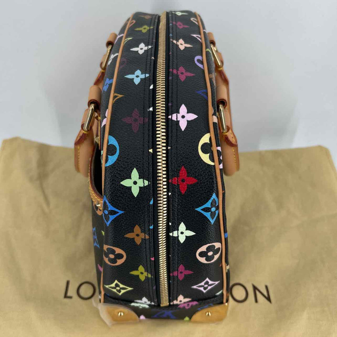Louis Vuitton LTD Edition Murakami Multicolor Coated Canvas Like New LUXURY