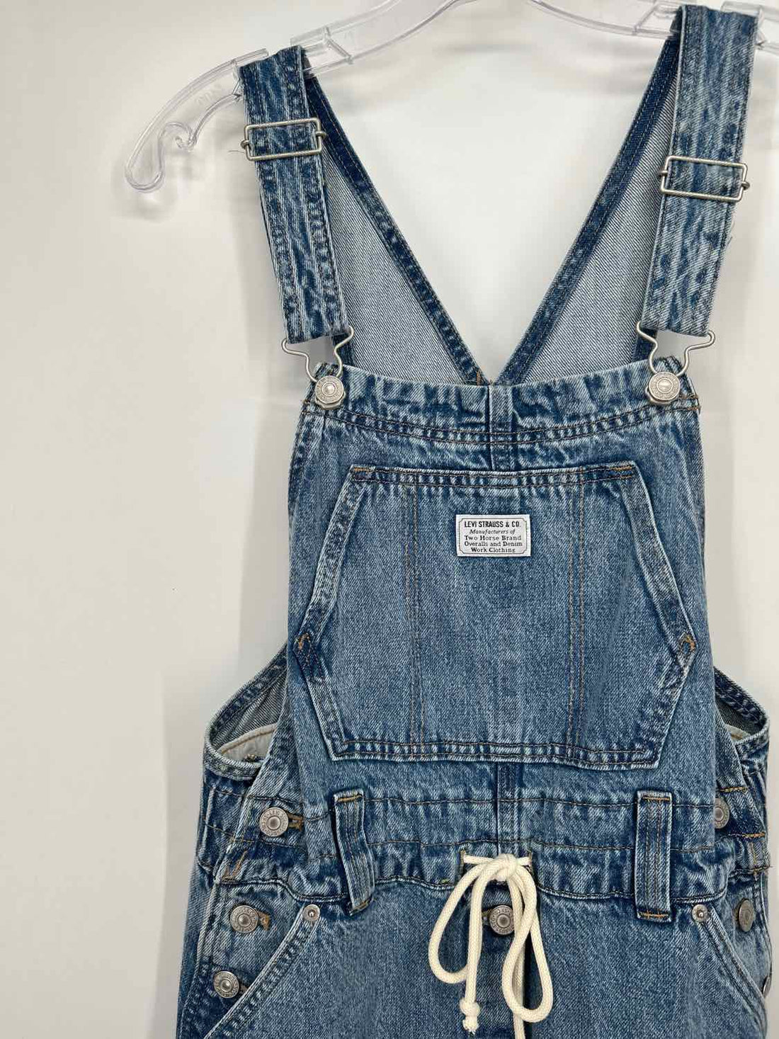 Levi Strauss Size S Medium Wash Denim Sleeveless Dress