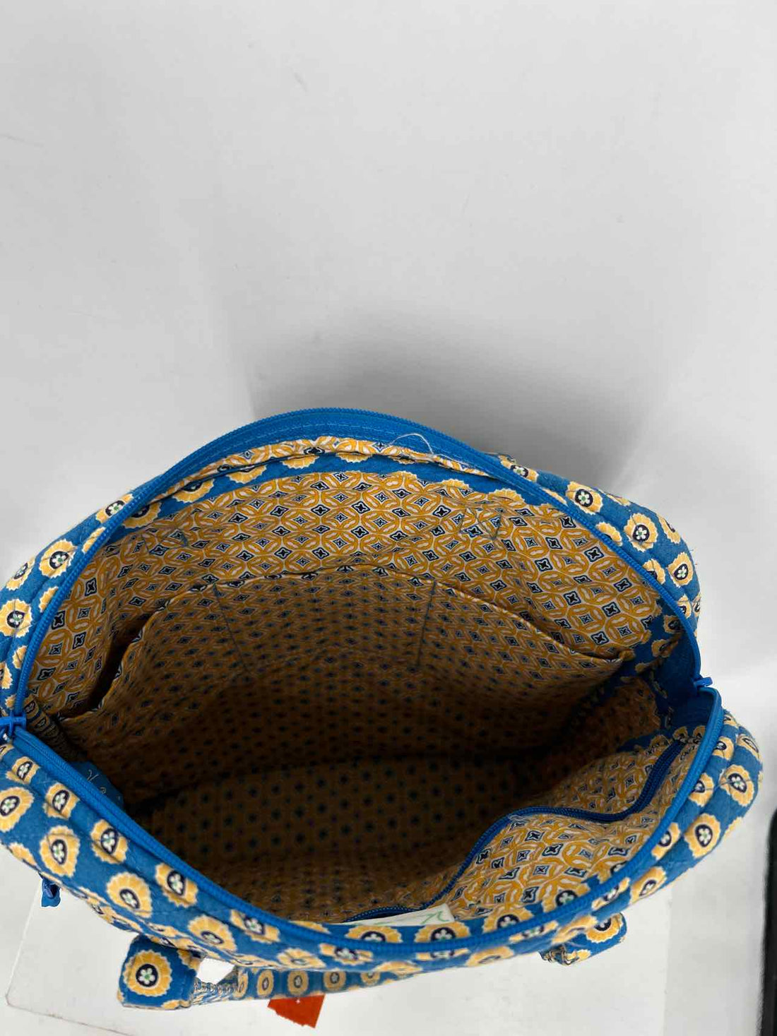 Vera Bradley Blue Print Cotton Pre Owned Tote