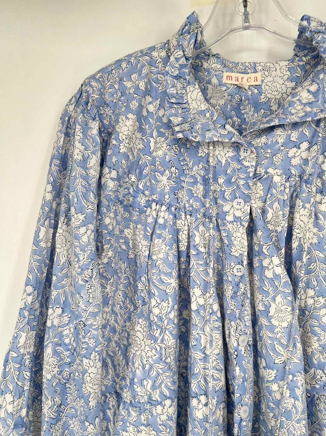 Marea Size M Blue Print Long Sleeve