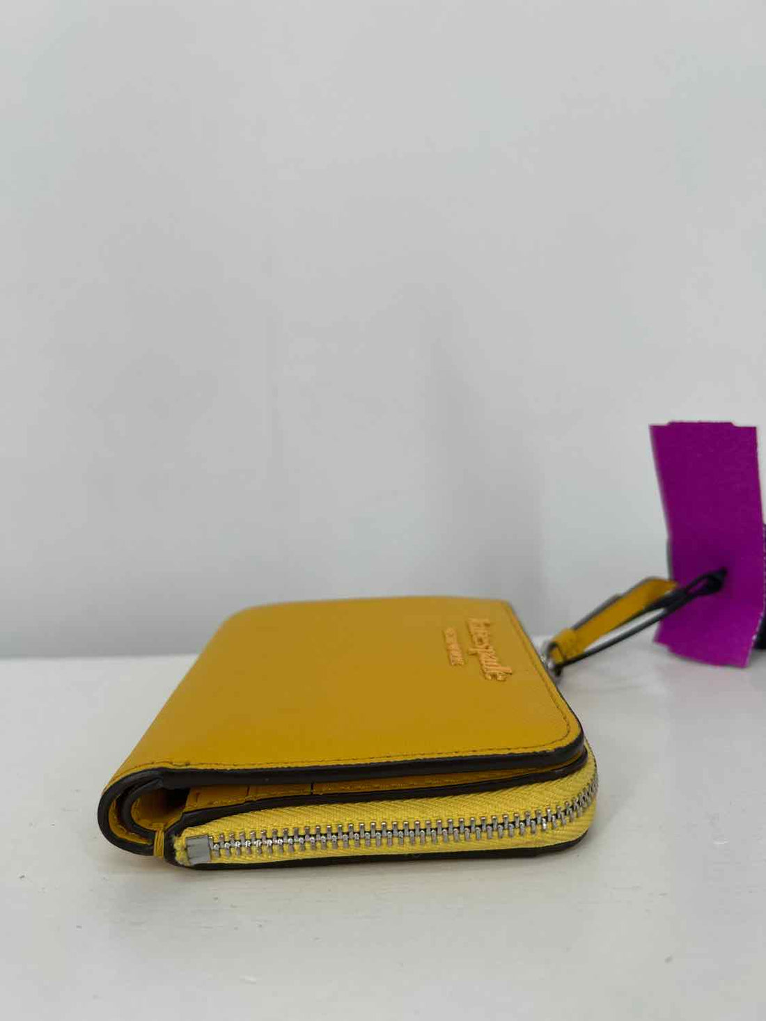 Kate Spade Yellow Saffiano Leather Wallet