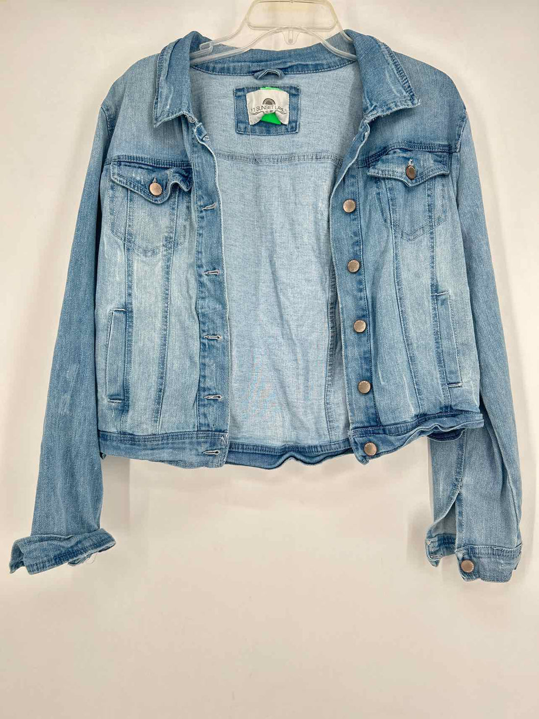 1 Sunset Lane Size L Denim Jacket