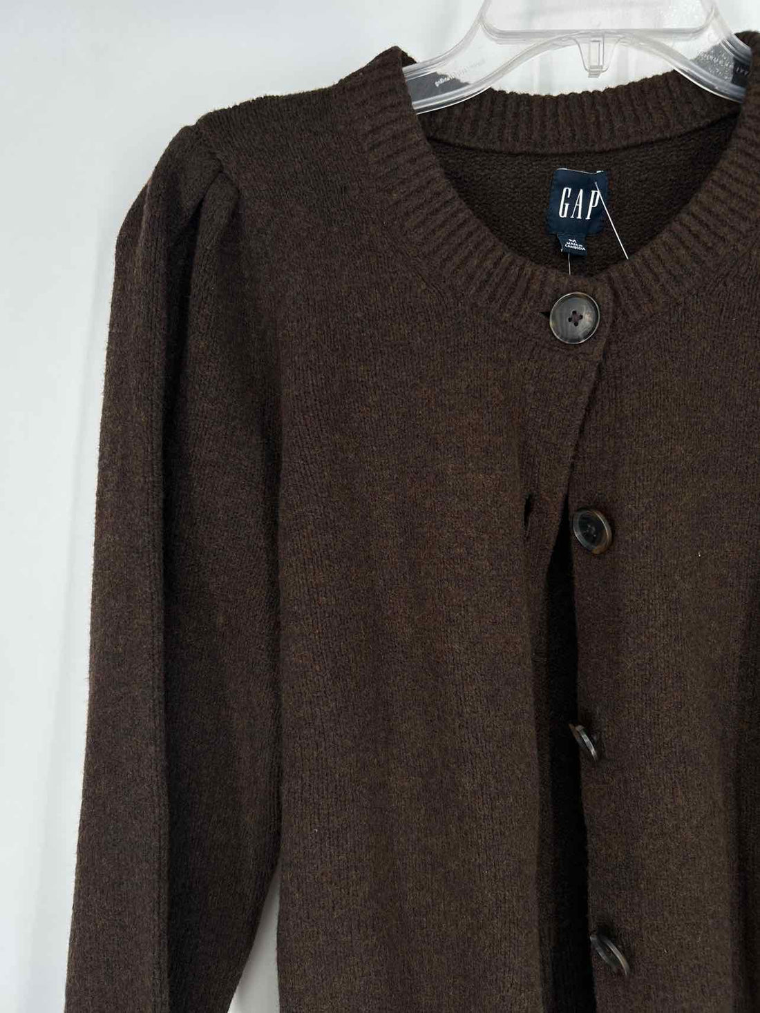 Gap Size M Brown Cotton Blend NWT Cardigan