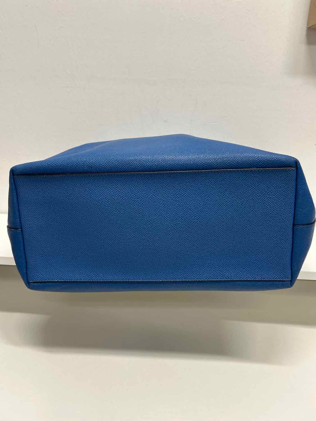 Coach Blue Leather Pre Owned Tote