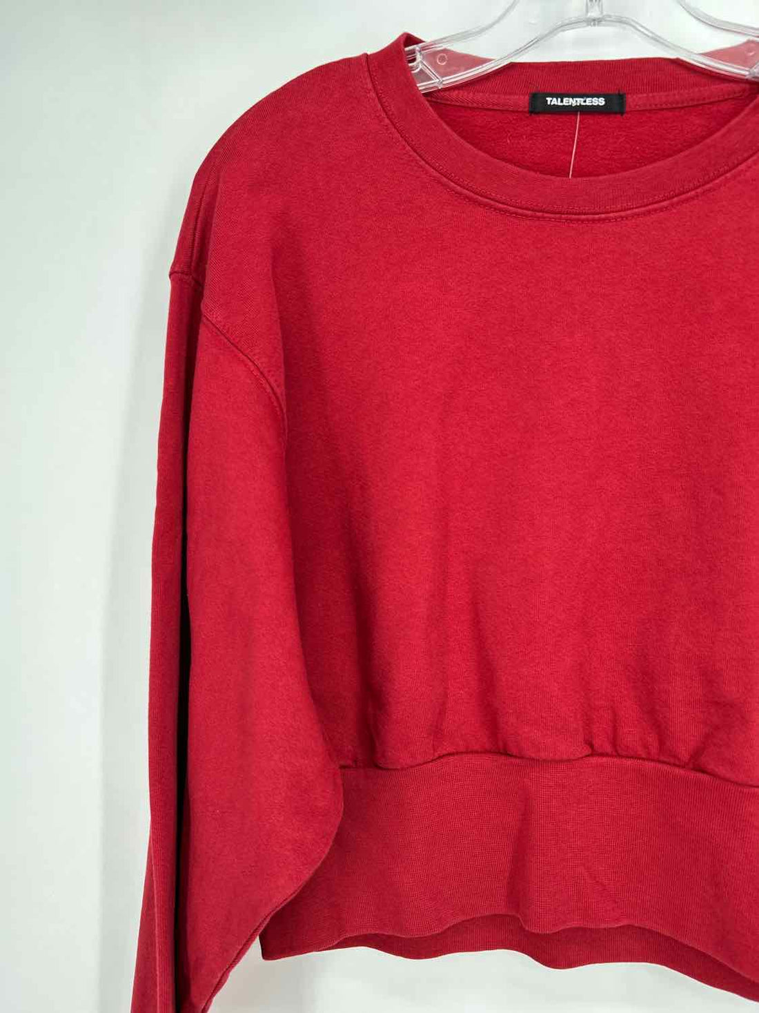 Talentless Size M Red Sweatshirt