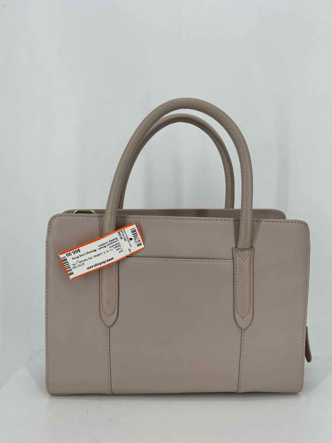 Radley London Beige Leather Pre Owned Tote