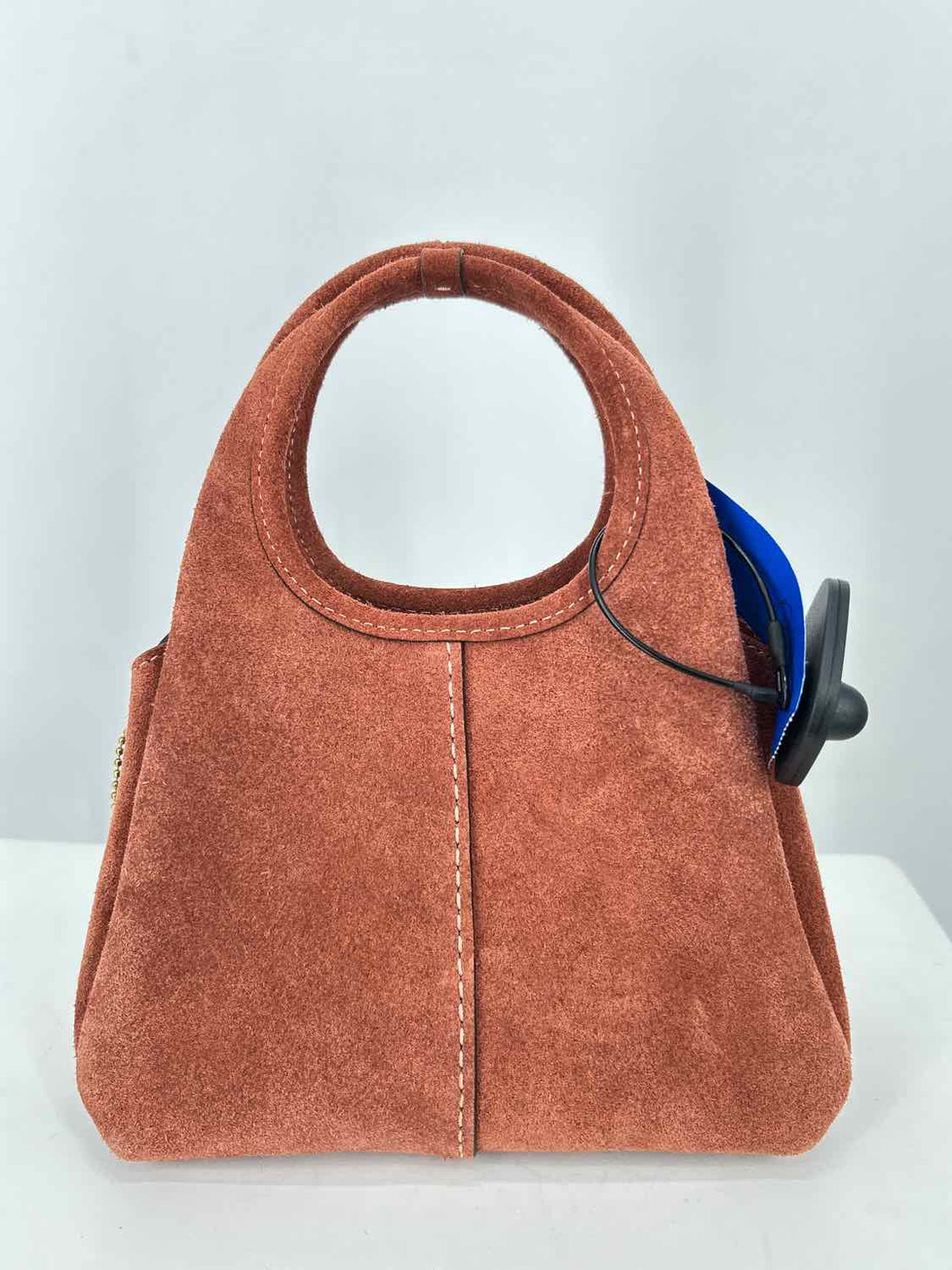 Coach Reddish Brown Suede Purse