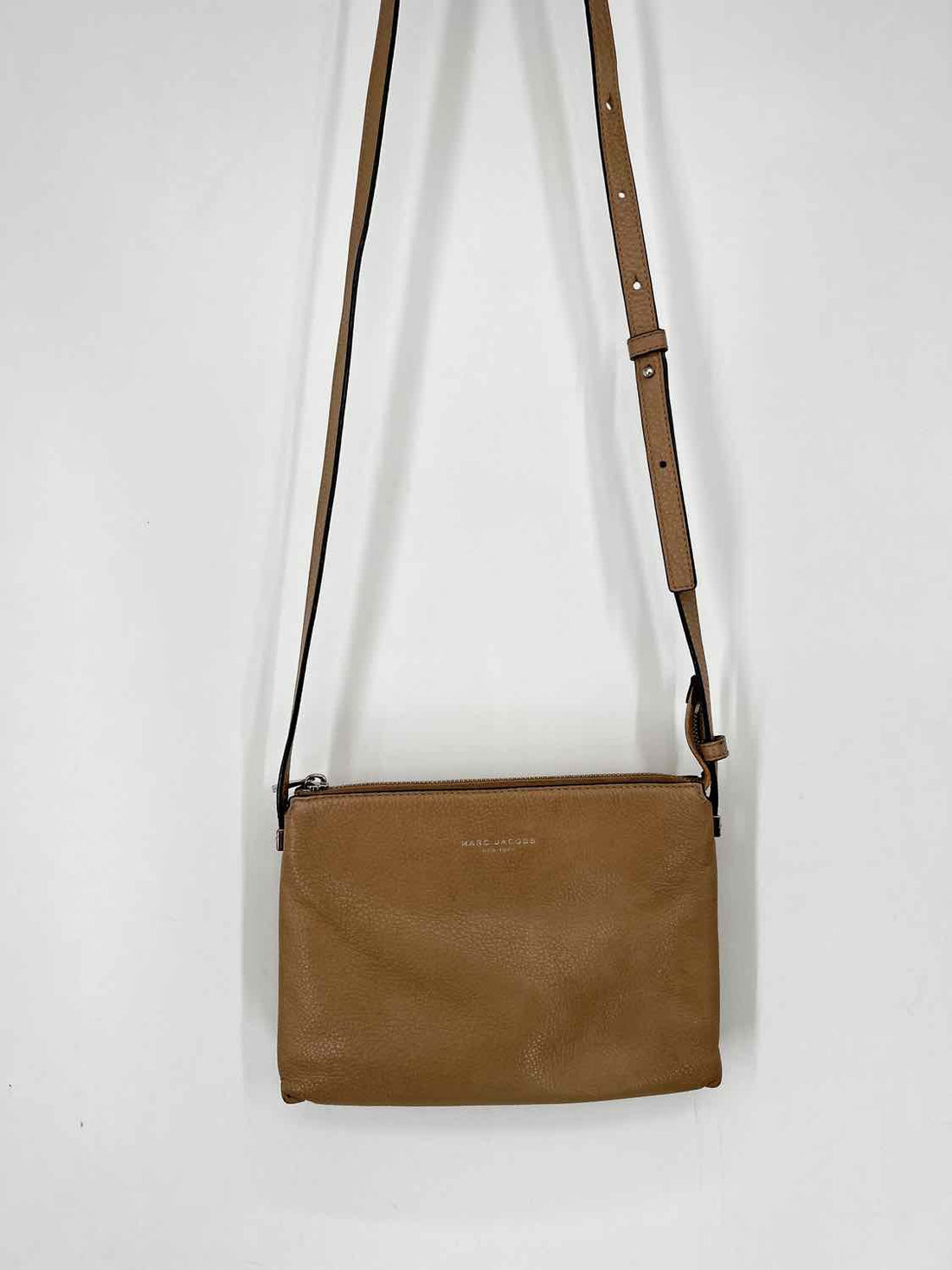Marc Jacobs Tan Pebbled Leather Crossbody