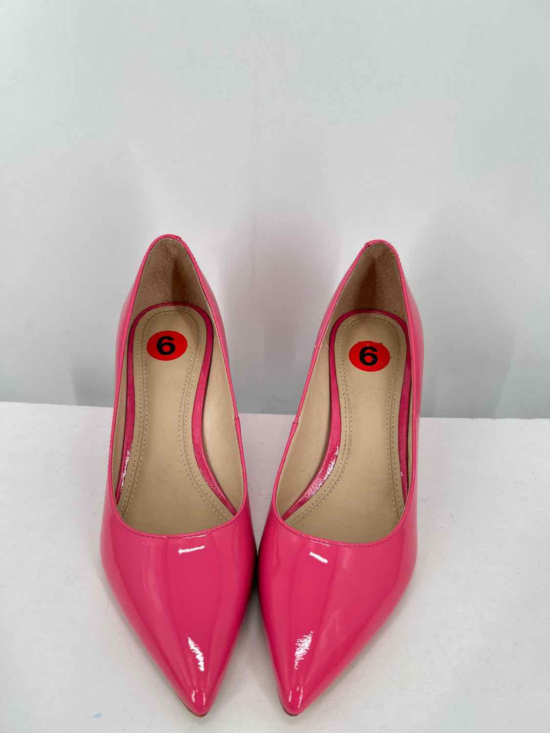 Marc Fisher Women Size 6 Pink Patent Leather Heels