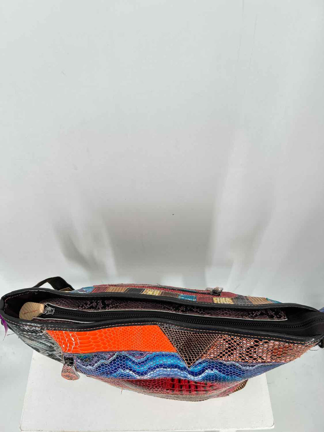 Treska Multi Color Leather Crossbody