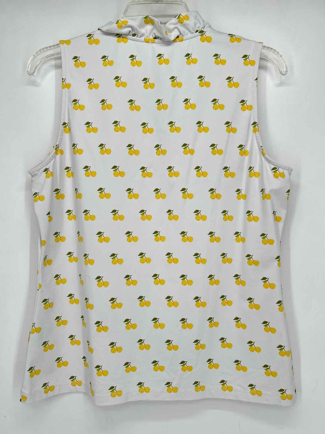 J McLaughlin Size L White Print Sleeveless