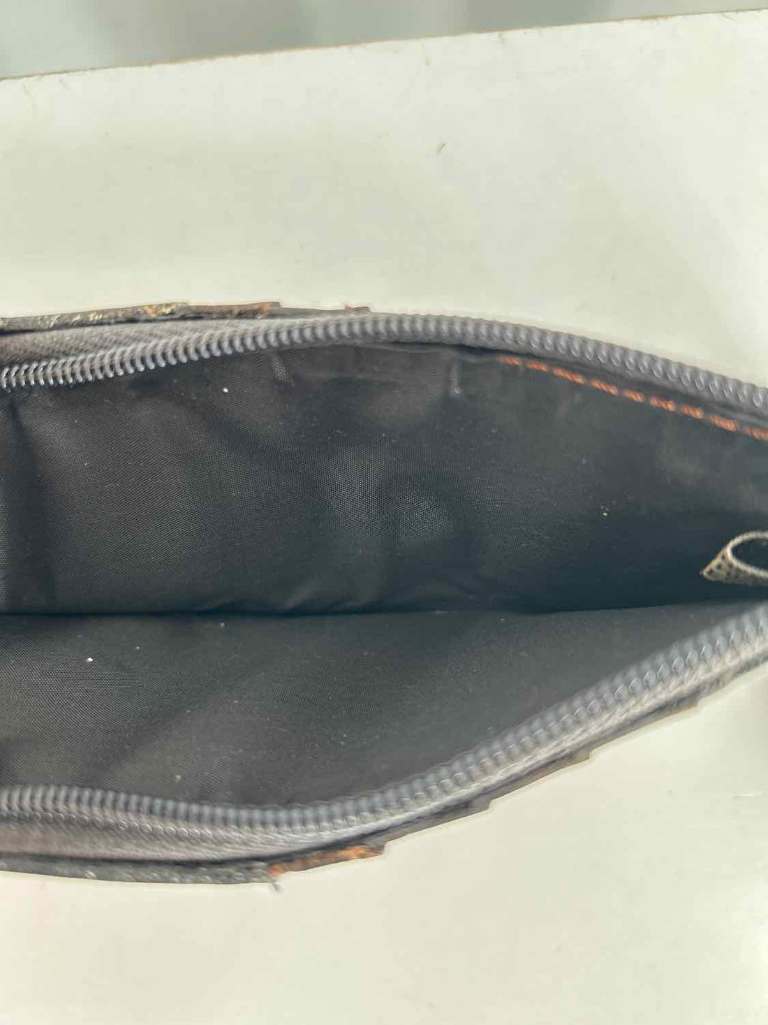 Patricia Nash Alanna Brown & Yellow Leather Wallet