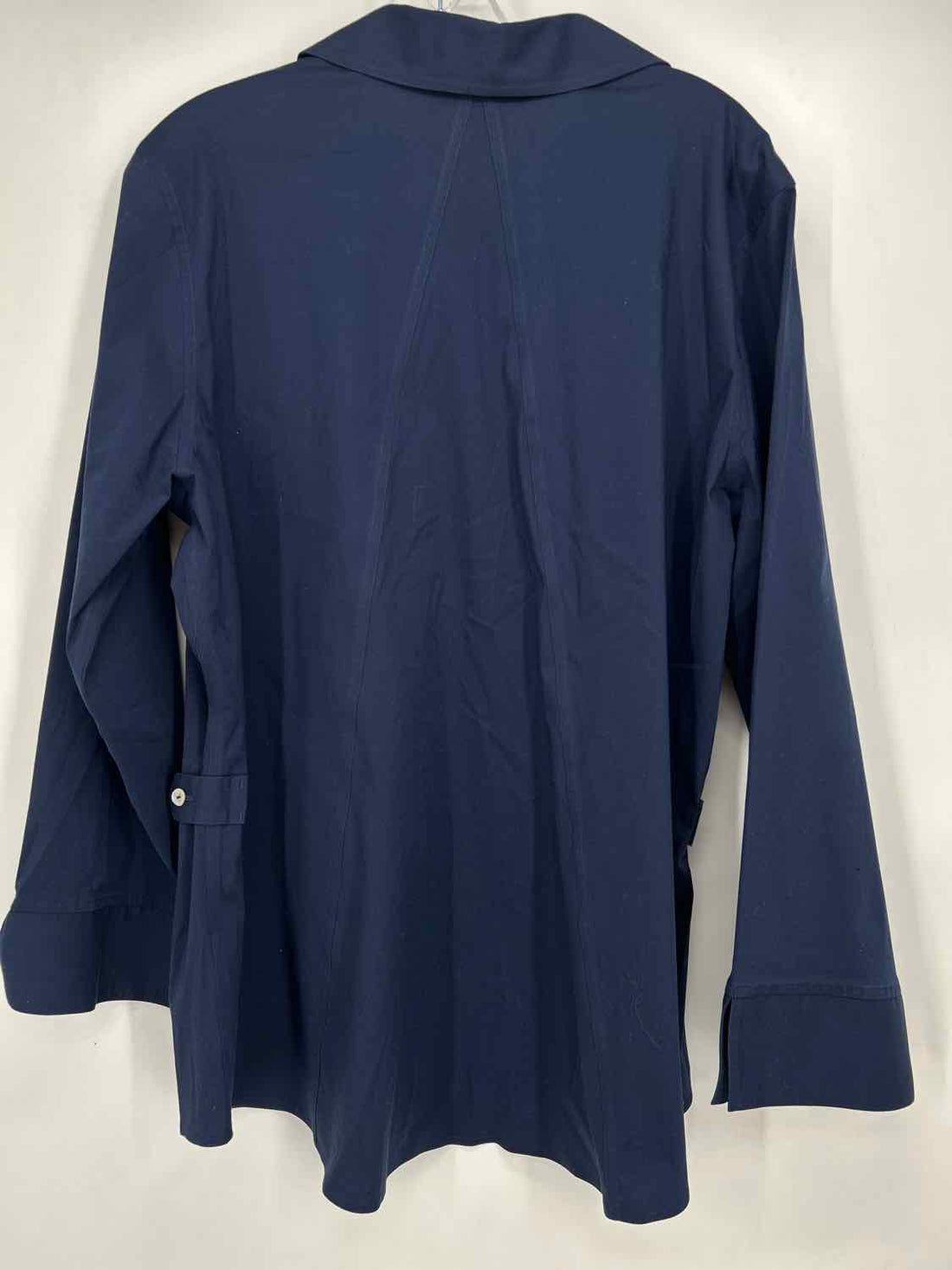 Foxcroft Size 16 Navy Long Sleeve