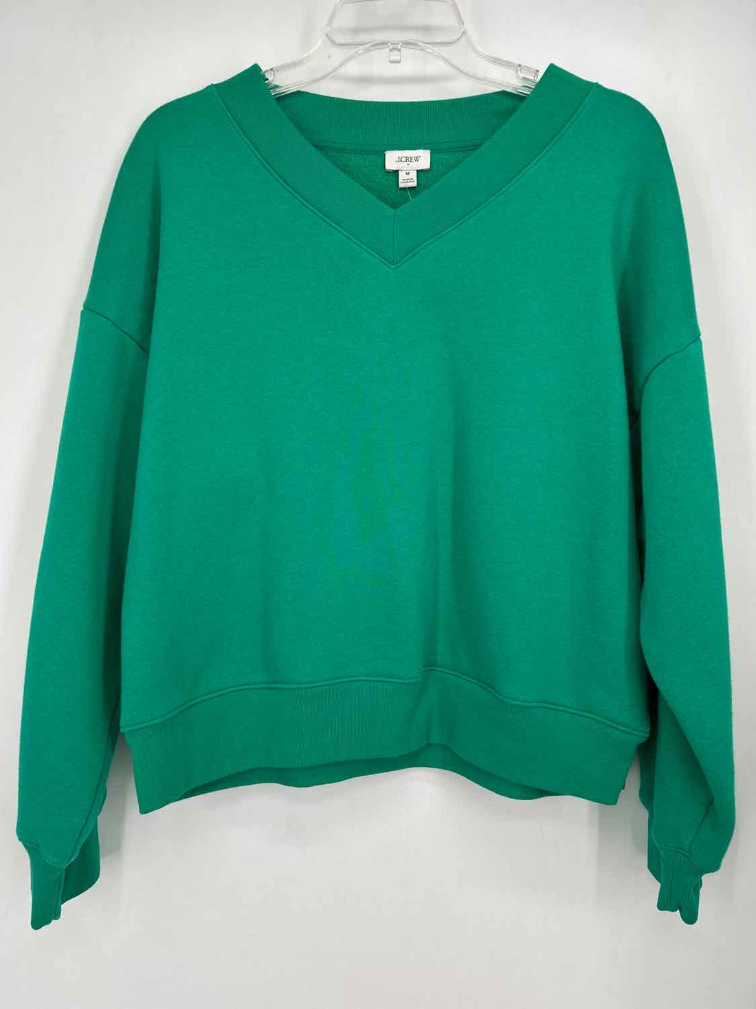 J Crew Size M Green Sweatshirt