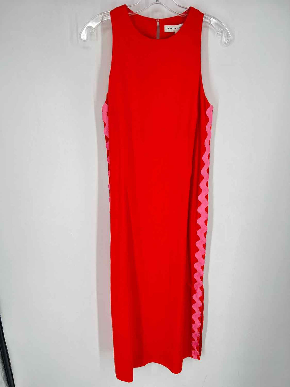 English Factory Size S Orange Dress