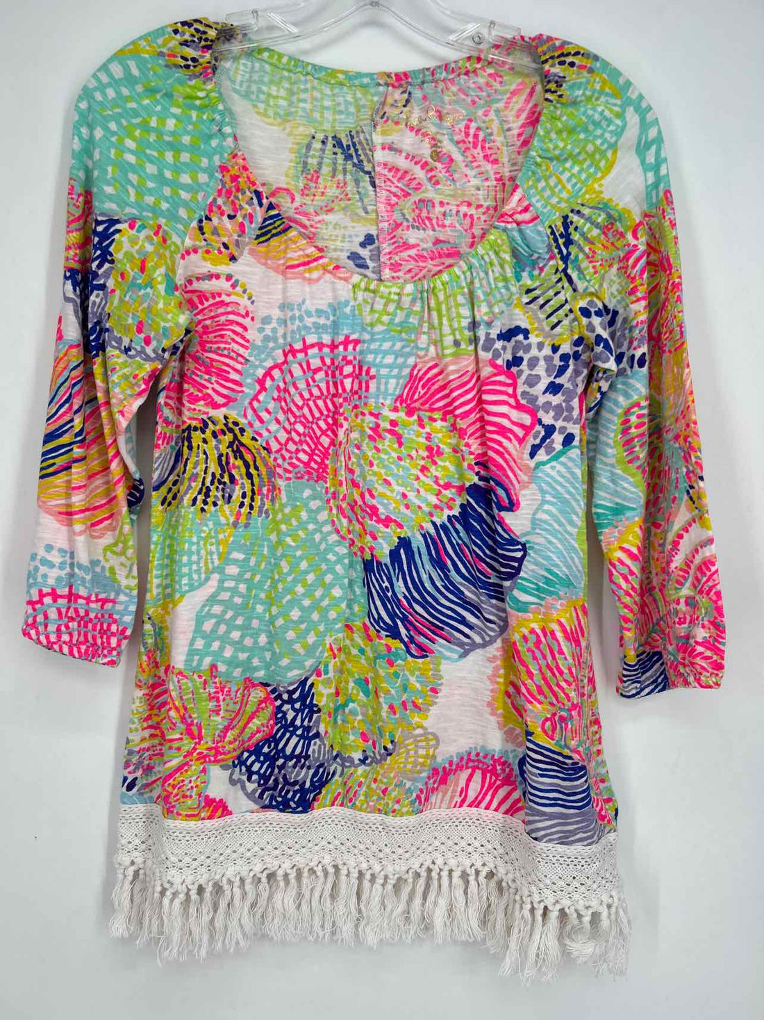 Lilly Pulitzer S White Multi Lilly Pulitzer Top