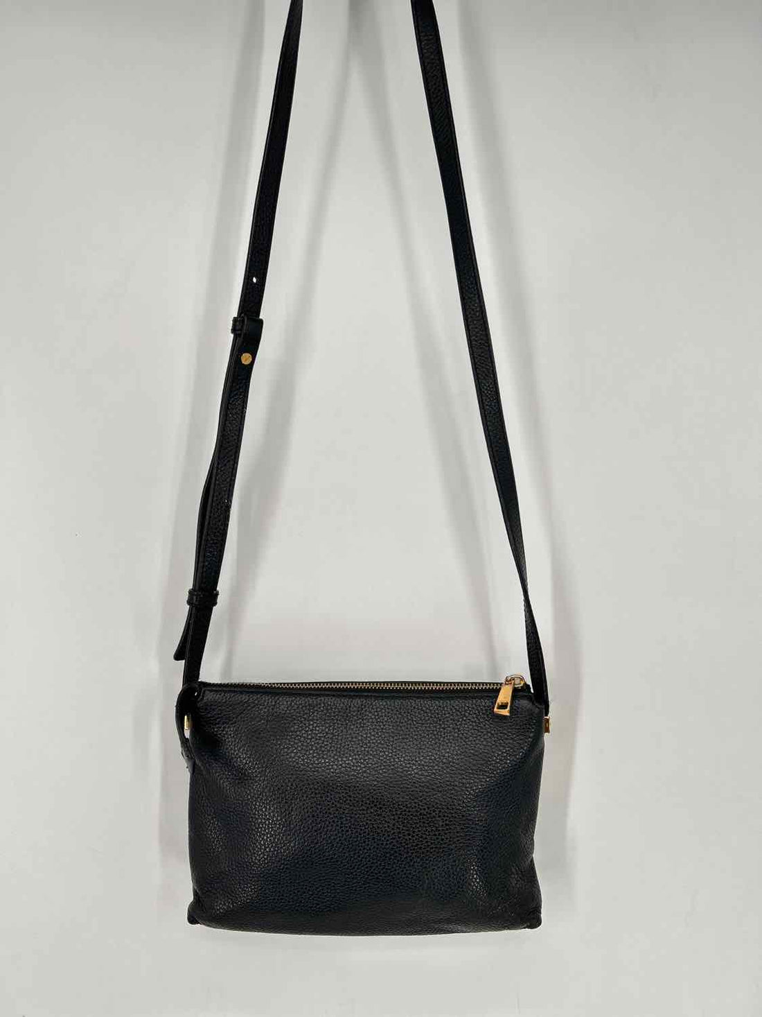 Marc Jacobs Black Pebbled Leather Crossbody