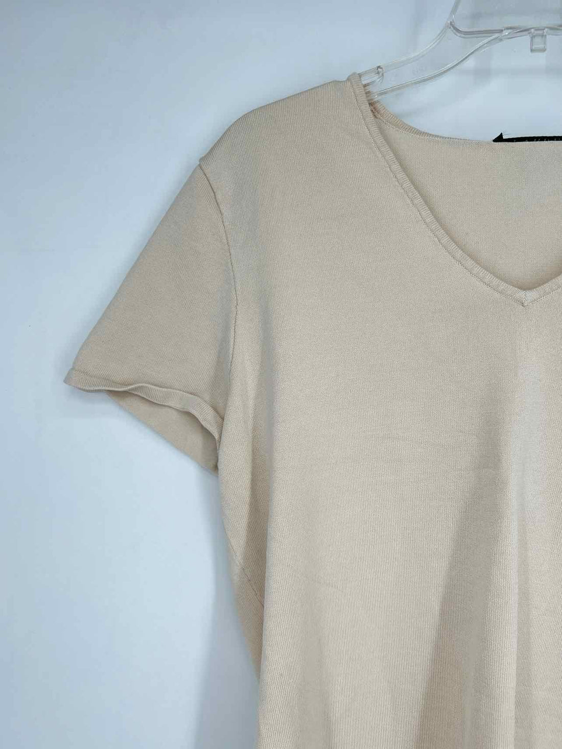 Lauren Ralph Lauren Size L Cream Short Sleeve