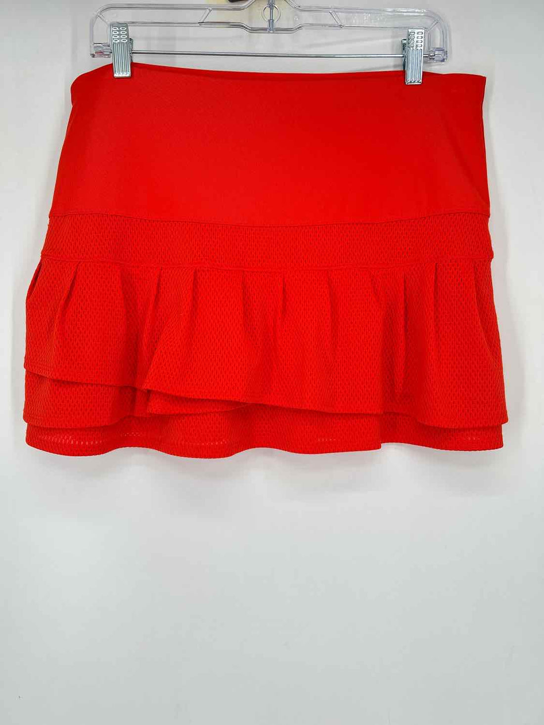 Lucky In Love Size XL Bright Red Active Skorts