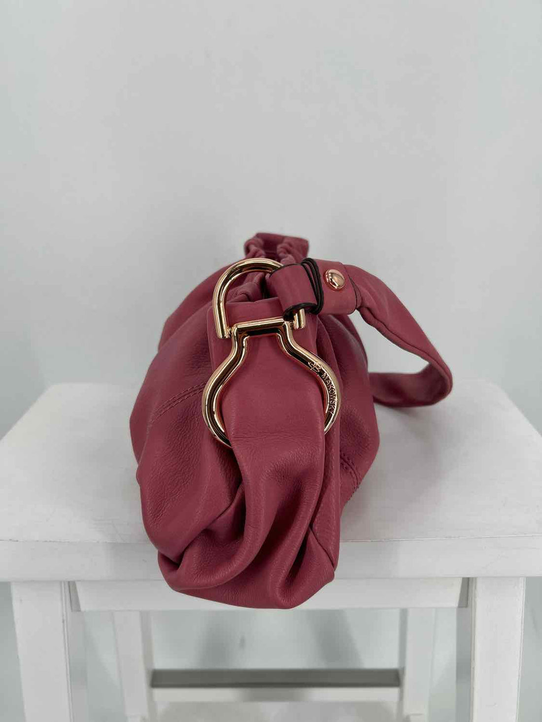 B Makowsky Mauve Shoulder Bag
