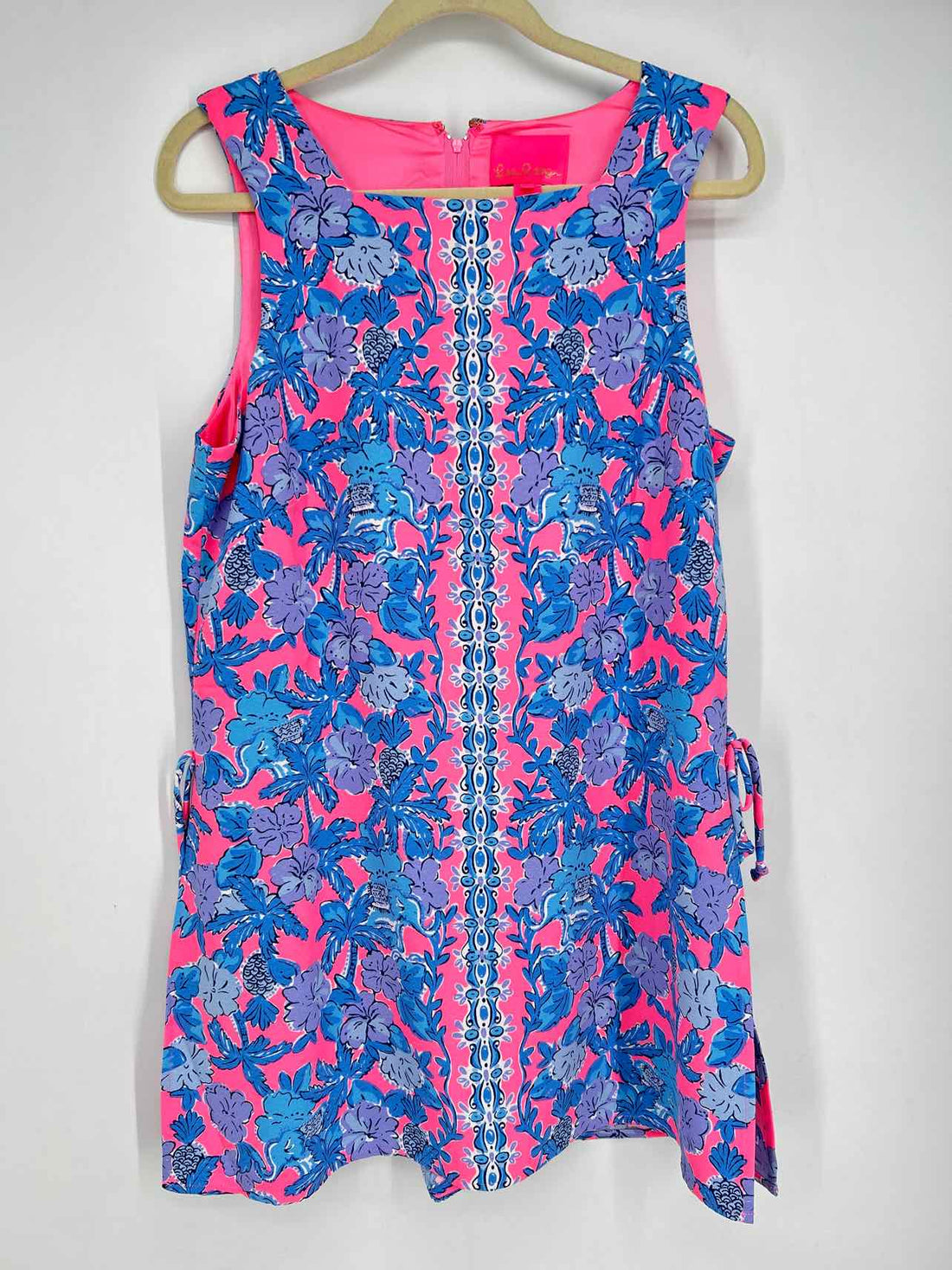 Lilly Pulitzer 12 Pink & Blue Print Lilly Pulitzer Romper