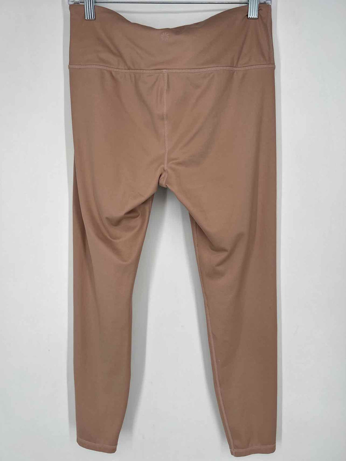 Athleta Size M Tan Shimmer Active Leggings
