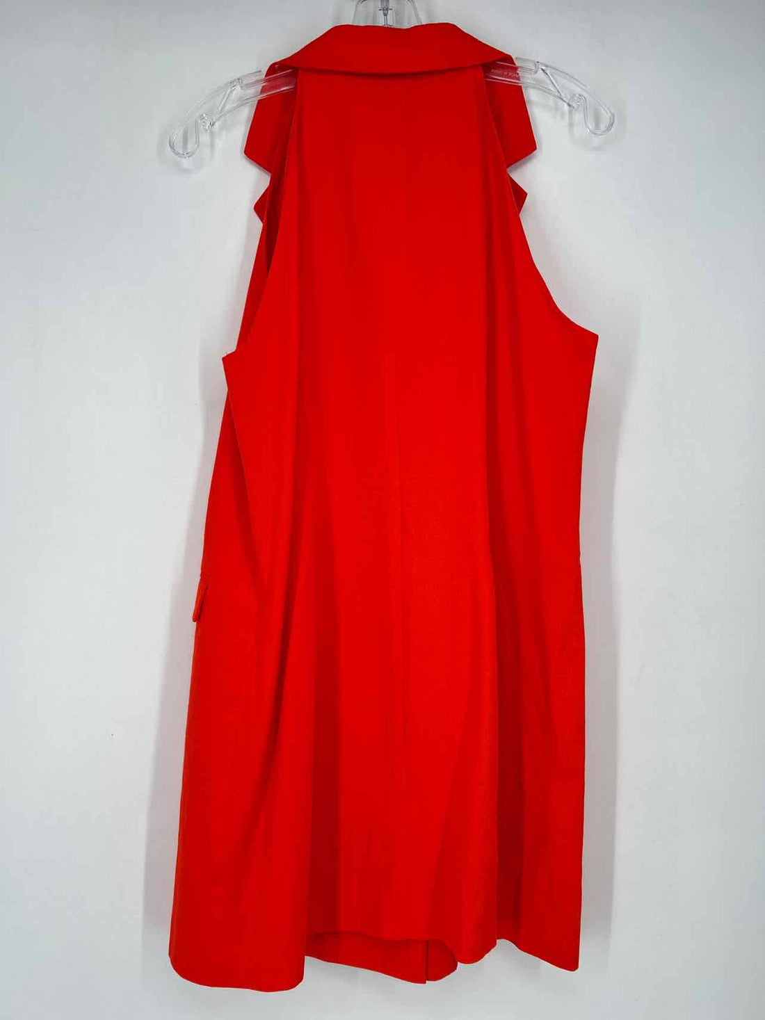 Future Collective Size 12 Orange Sleeveless Dress