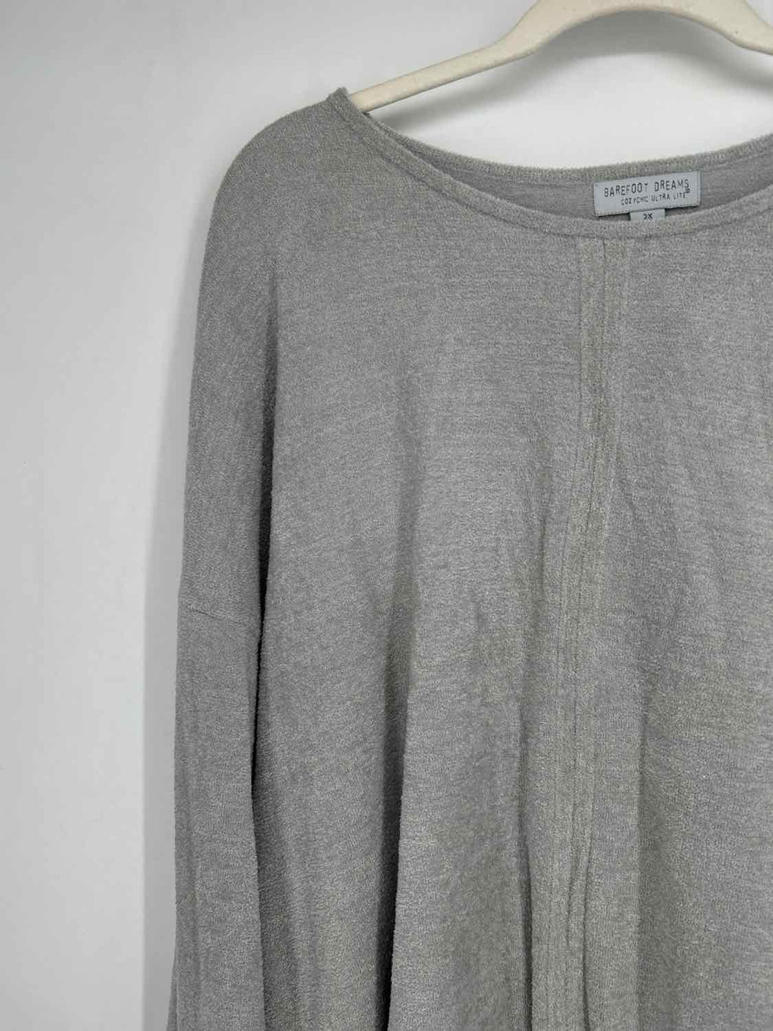 Barefoot Dreams Size 2X Gray Sweater