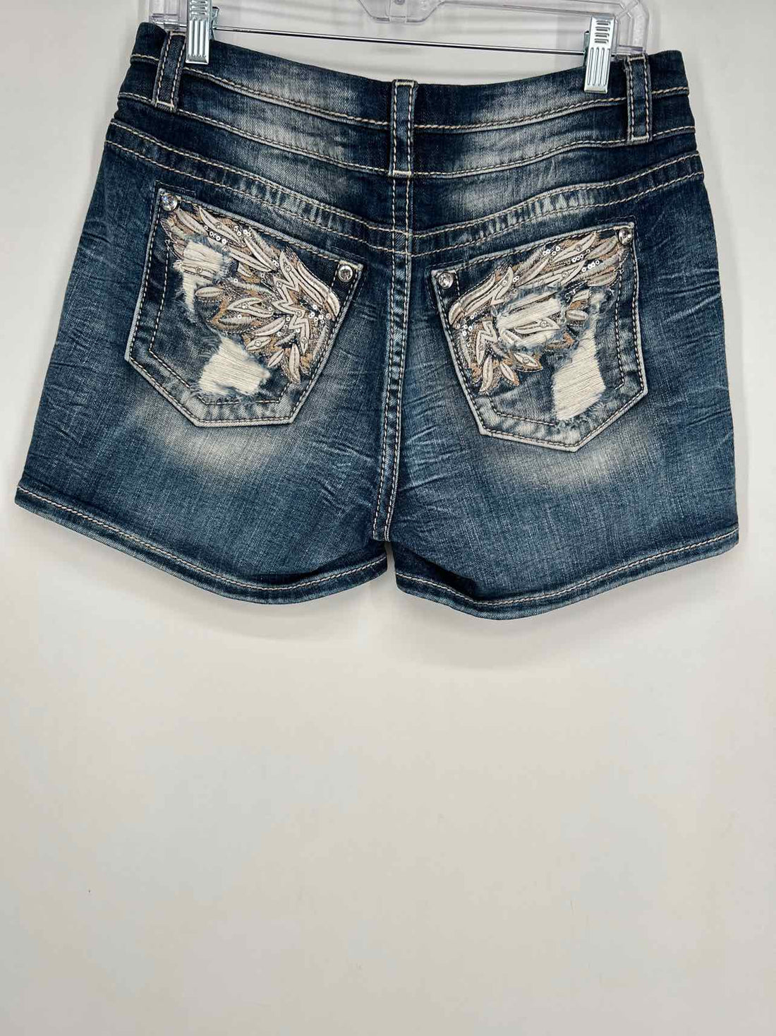 Miss Me Size 30 Medium Wash Denim Shorts