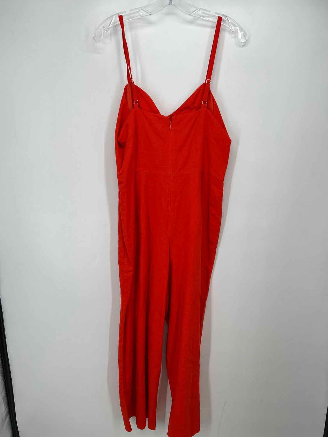 J Crew Size 12 Orange Sleeveless Jumpsuit