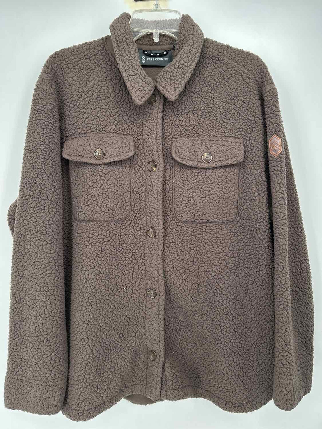 Free Country Size XL Puddy Teddy Shacket