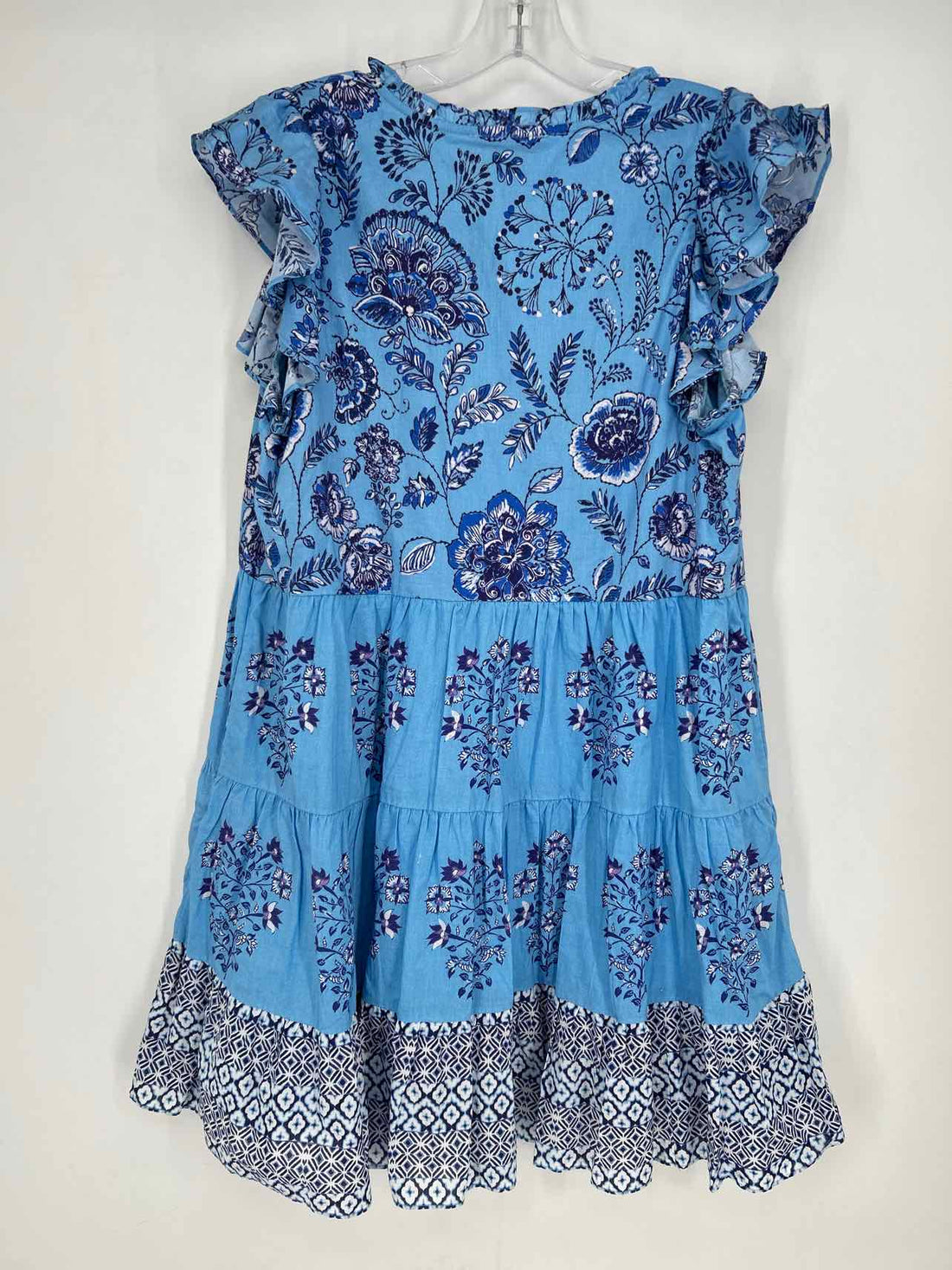 Celina Moon Size L Blue Floral NWT Dress