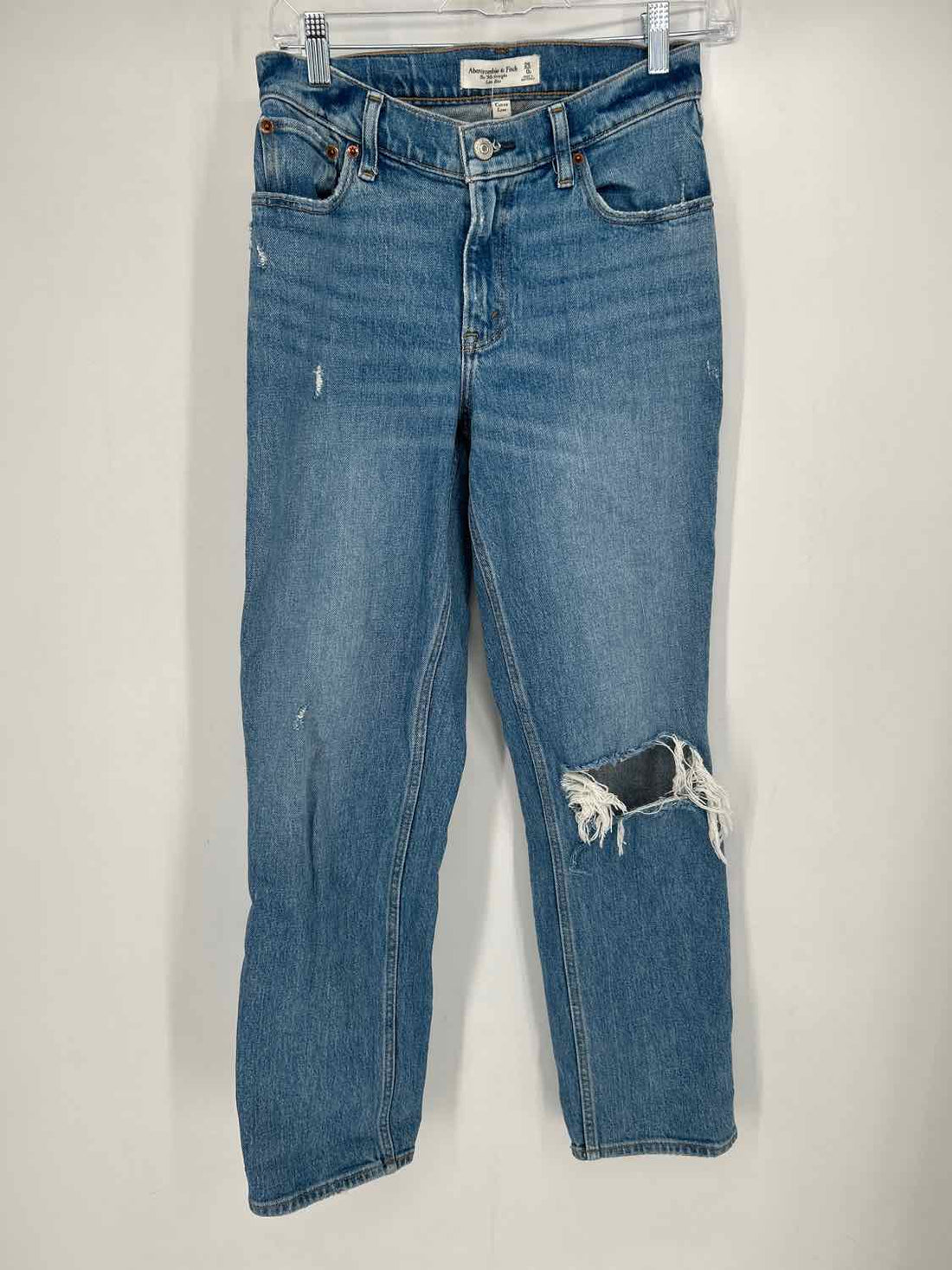 Abercrombie & Fitch Size 0S Denim Distressed Jeans