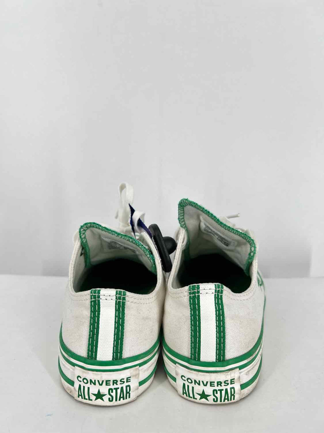 Converse Women Size 5.5 White & Green Sneakers