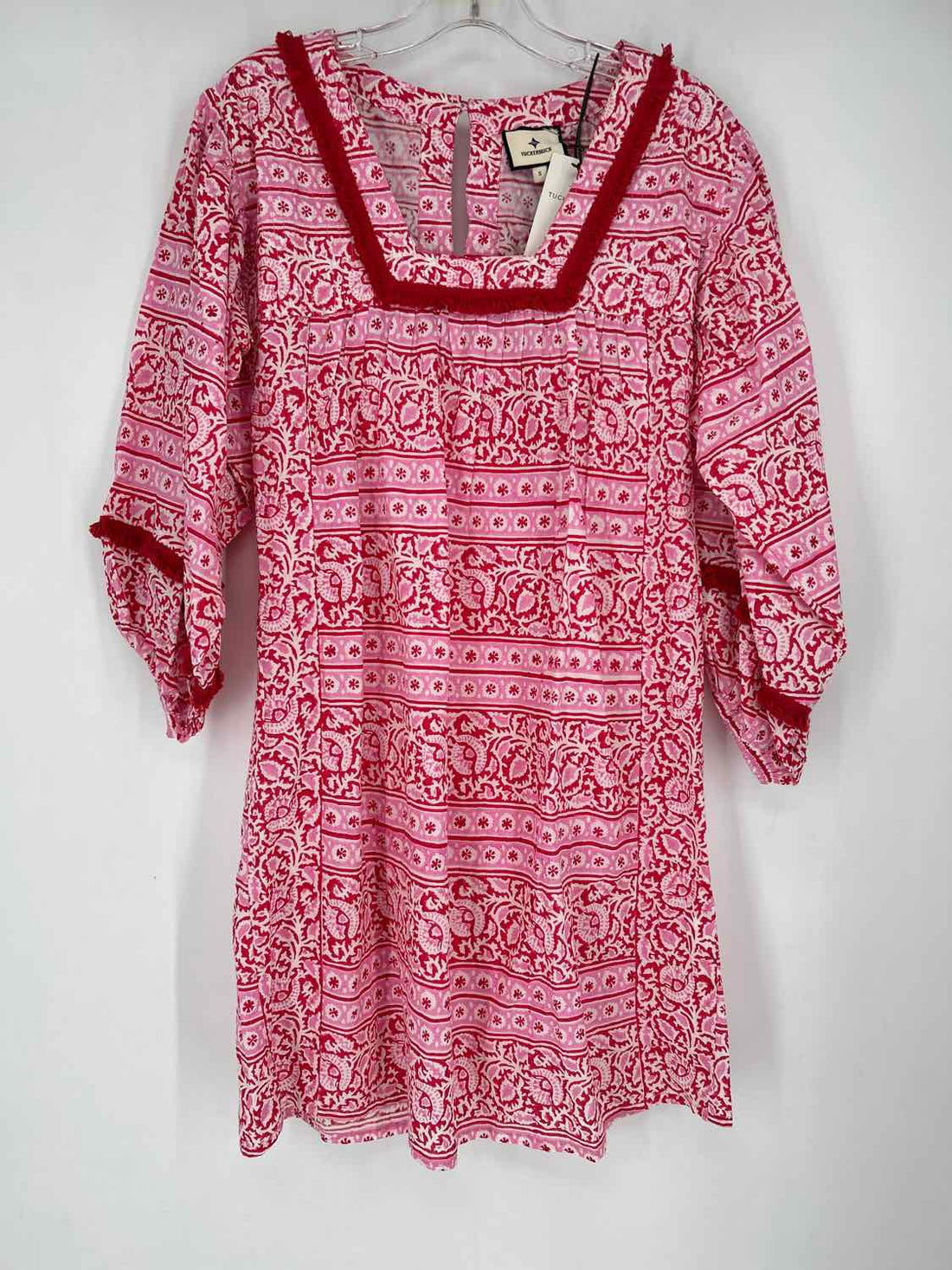Tuckernuck Size S Red Print NWT Dress