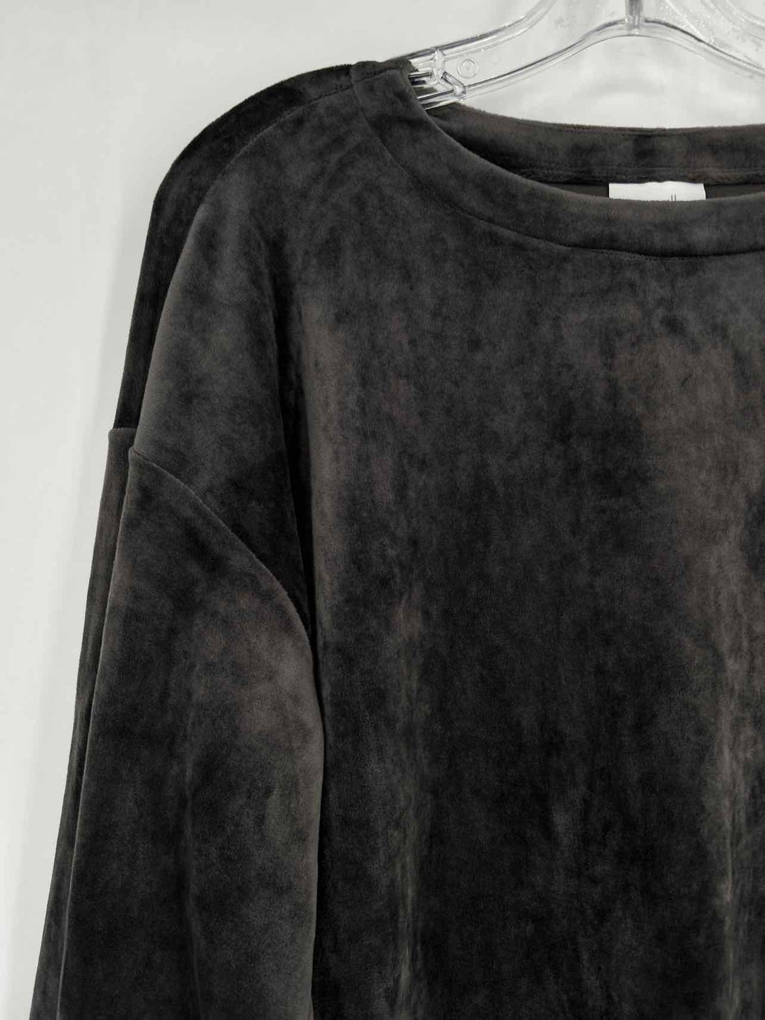Pure Jill Size S Grey Velvet Long Sleeve