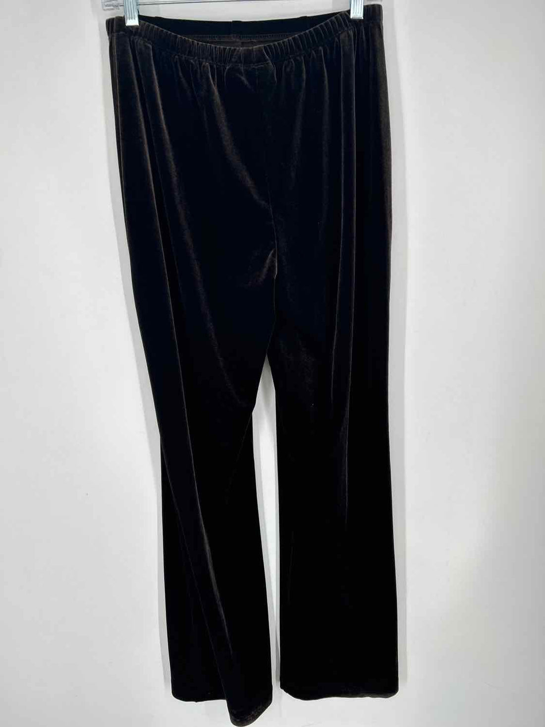 Chicos Size 1 (M) Dark Brown Velvet Pants
