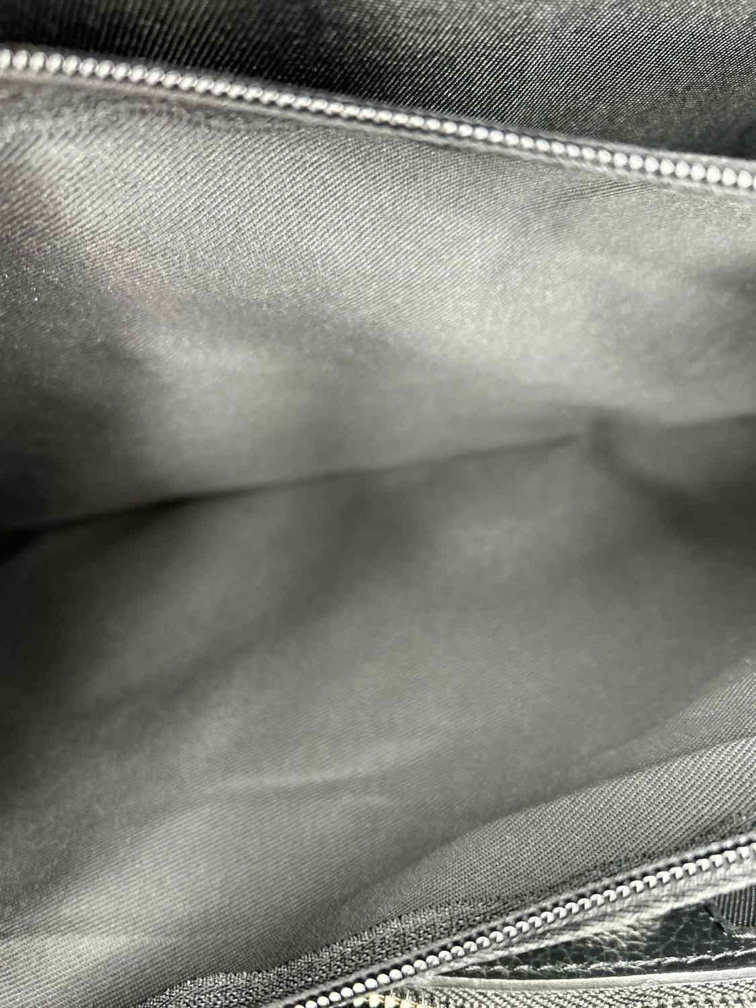 Genuine Leather Black Tote