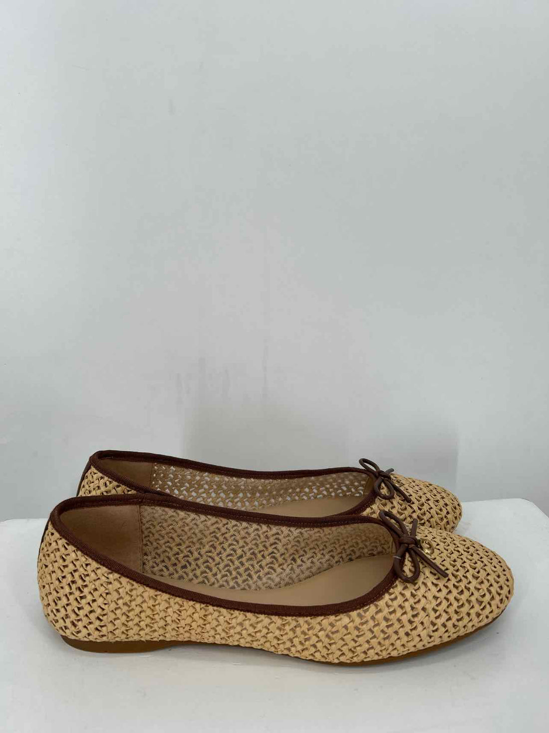 Coach Women Size 9 Raffia Flats