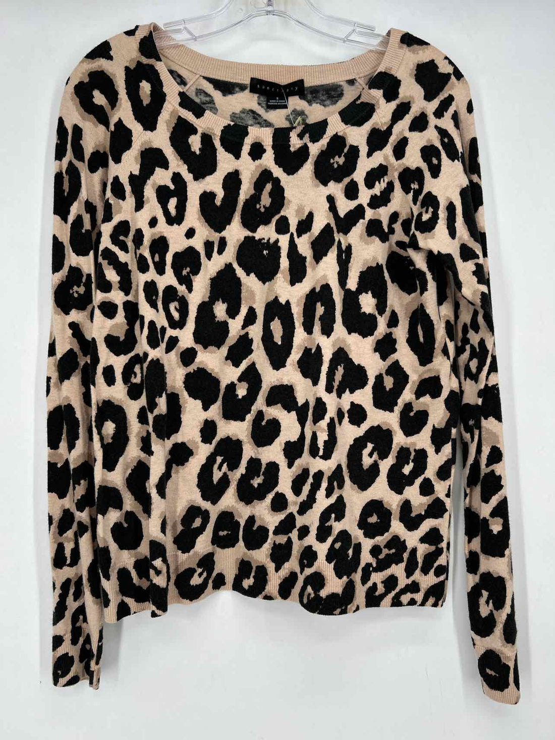 Sanctuary Size S Leopard Sweater
