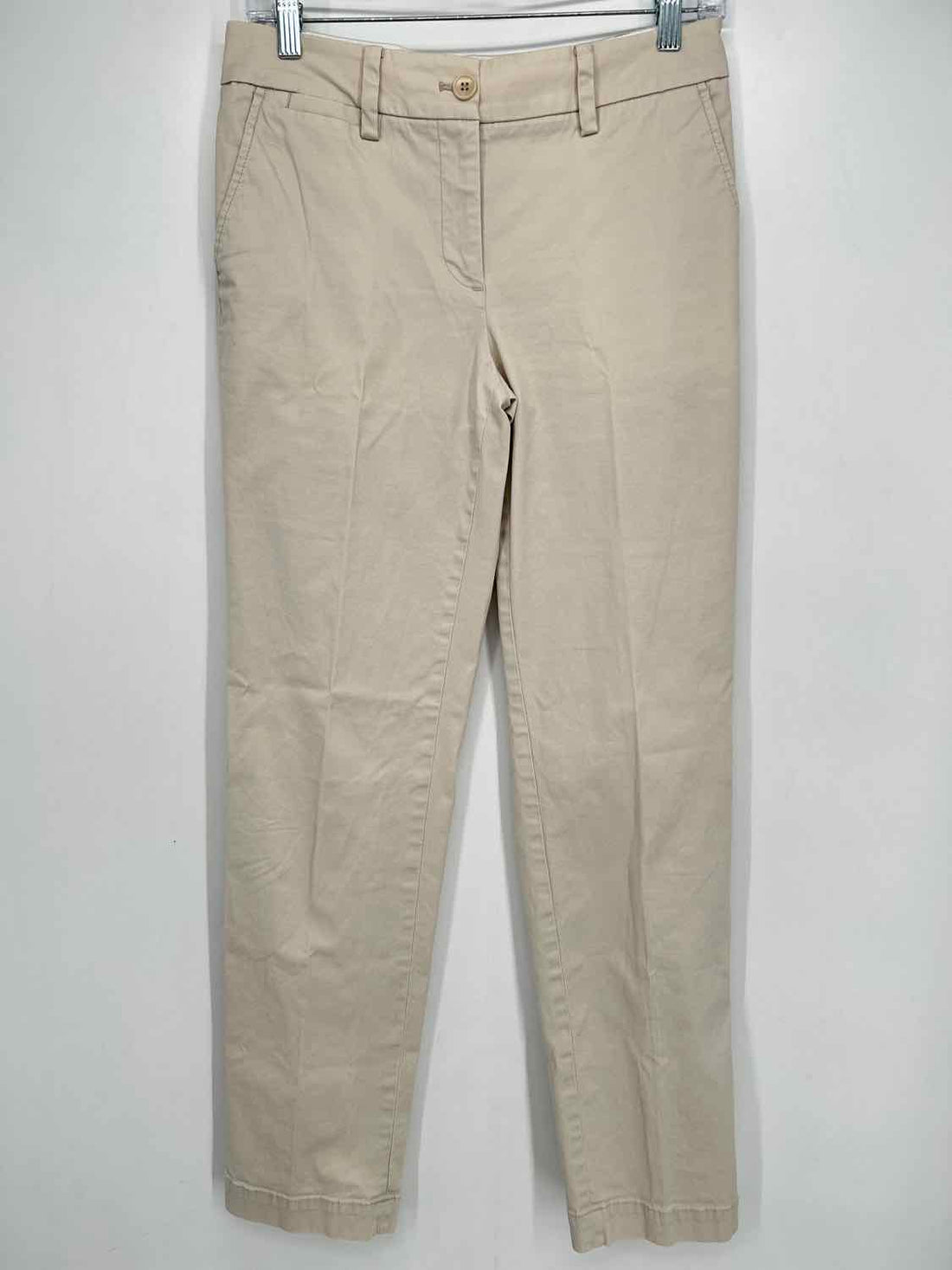 Talbots Size 4 Light Khaki Perfect Chino Pants