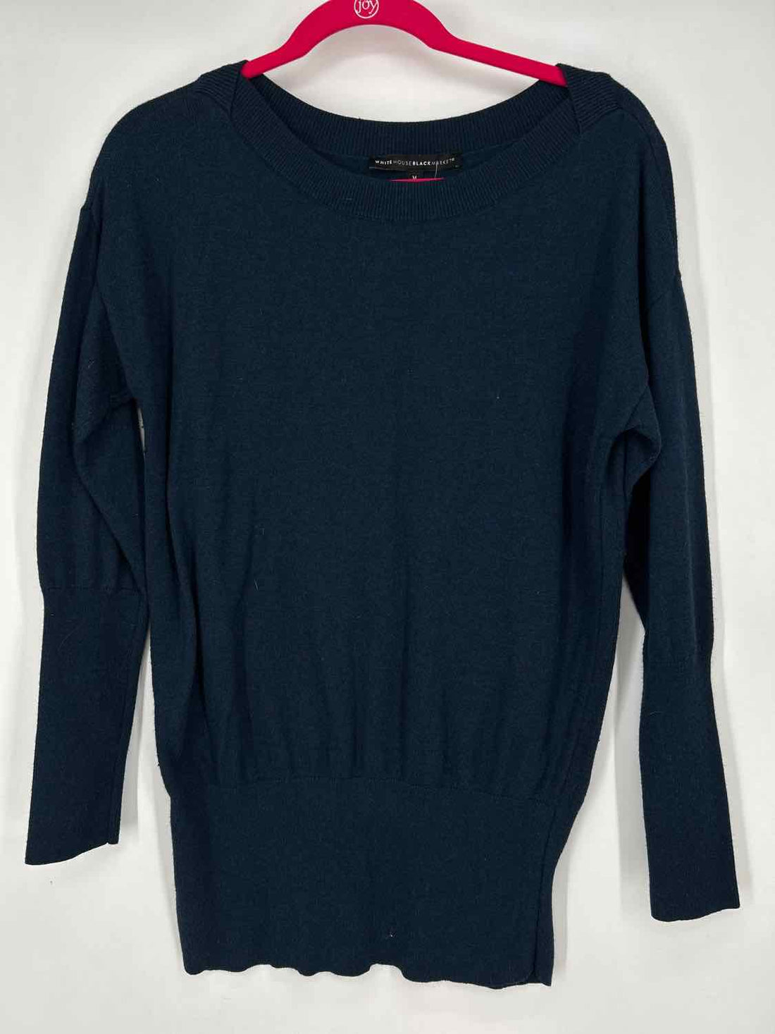 White House Black Market Size M Navy Sweater