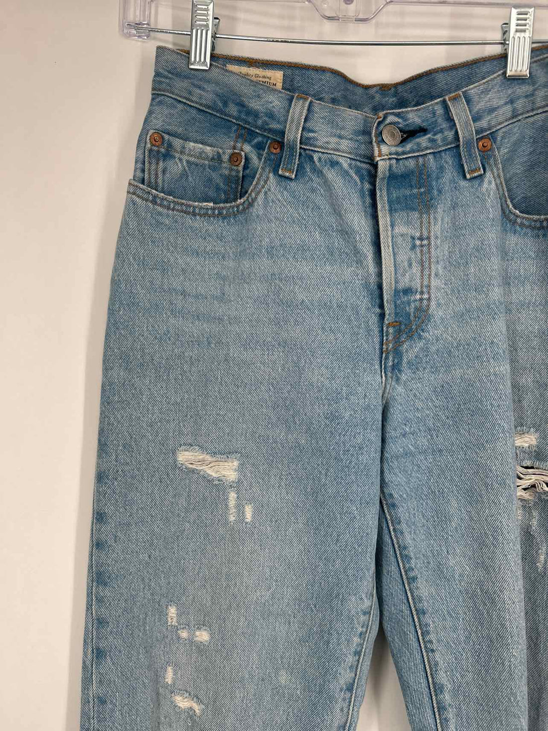 Levis Size 26 Distressed Denim Jeans