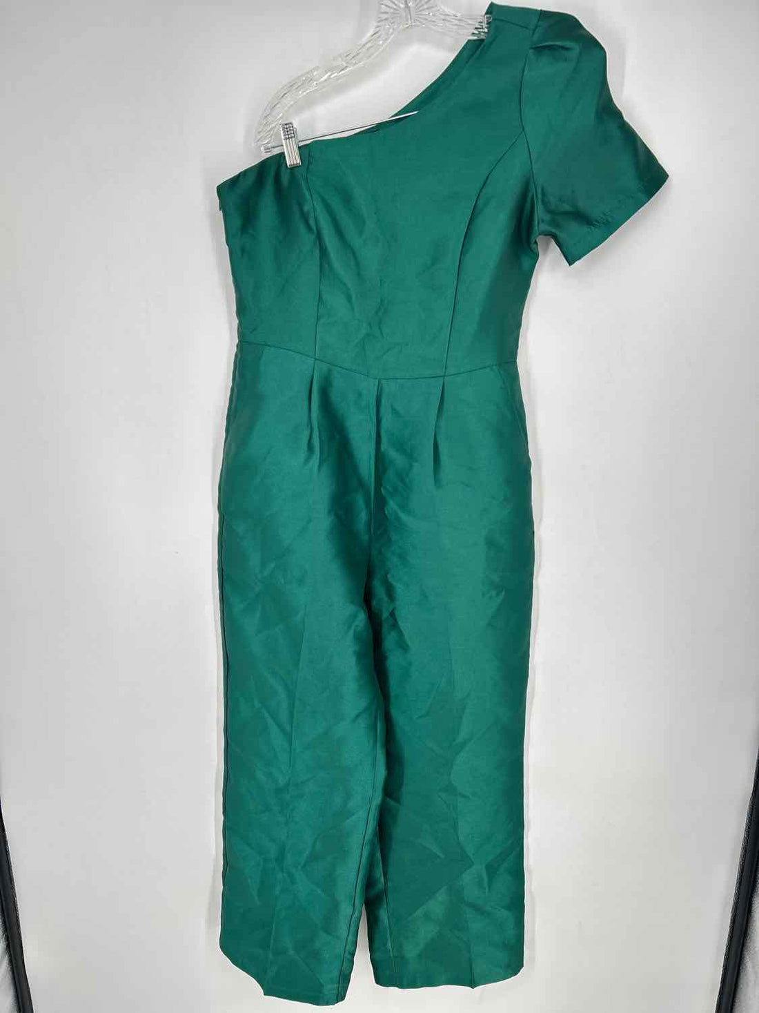 Lulus M Green One Shoulder Holiday